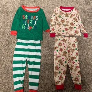 18 mo Christmas pjs